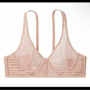 Victoria's Secret Nude Mesh Bralette